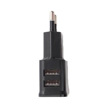 Imagem de Carregador De Telefone Universal 5V 2A USB Com Duas Portas Adaptador A