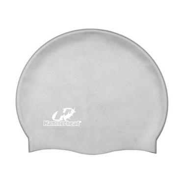 Imagem de Touca natação silicone hammerhead, Prata