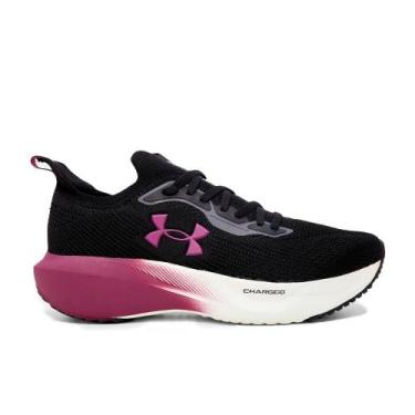 Imagem de Tênis Under Armour Charged Slight 3 Feminino Preto/Roxo/Branco TAMANHO