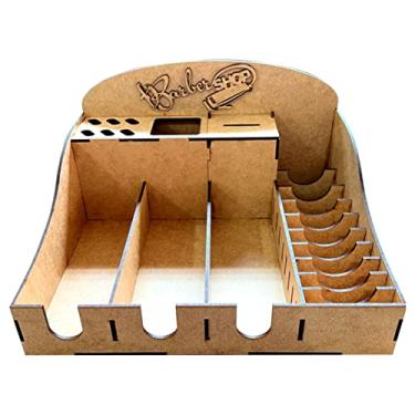 Imagem de Suporte Barbeiro Porta Maquina Navalha Tesoura Lamina Pente