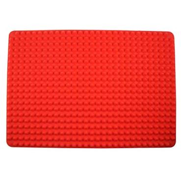 Imagem de Tapete Forno Cooking Light Silicone Kenya Vermelho 29X19Cm