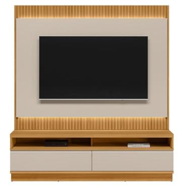 Imagem de Rack com Painel Modulado para Tv até 70 Polegadas Ripado Paulina