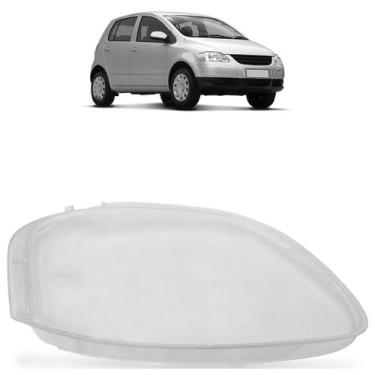 Imagem de Lente Farol Dianteiro Fox Spacefox Crossfox 2008 2009 2010 Transparent