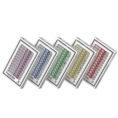 Imagem de Jiusion 60 peças de lâminas de microscópio preparadas para amostras de animais, insetos, plantas, flores, amostra biológica, slide de microscópio estéreo para crianças, estudantes, educação iluminada