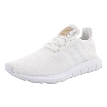 Imagem de adidas Tênis feminino Swift Run, Branco nuvem, cobre, metálico/branco, 39