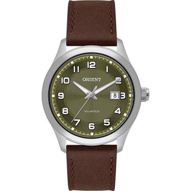 Imagem de Relógio Orient Masculino Ref: Mbsc1047 E2nx Casual Solar Prateado