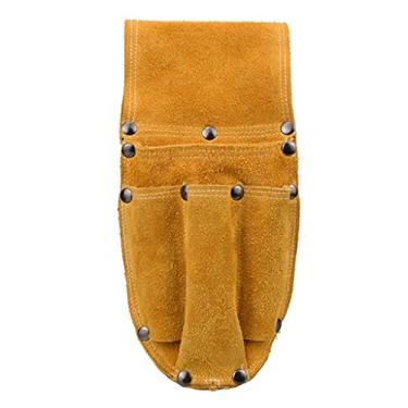 Imagem de HHHJQFAAT Suporte de transporte de carpinteiro estojo de eletricista bolsa de ferramentas organizador de armazenamento bolsa de cintura resistente ao desgaste (cor: conforme mostrado, tamanho: tamanho