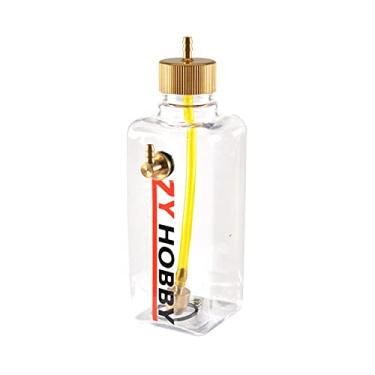 Imagem de Garrafa de tanque de combustível ZYHOBBY RC 260 ml plástico transparente para avião RC