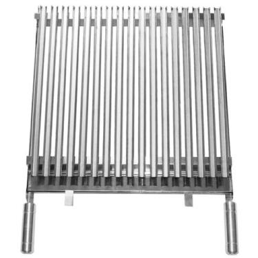 Imagem de Grelha Churrasco Parrilla Argentina Inox Brasa Grill, 60x45