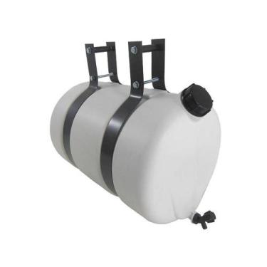 Imagem de Corote Barrica Agua Caminhão 15 Litros Branco Com Suporte - Bepo
