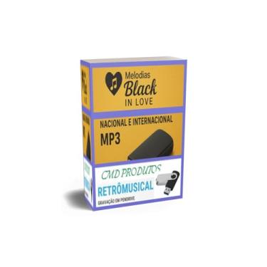Imagem de Pen drive 8gb com Músicas = Black In Love - Nac. e Intern. (mp3) Playlist Única