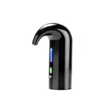 Imagem de Decantadores aerador de vinho elétrico e dosador 16.5x11.5x6cm preto -