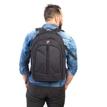 Imagem de Mochila fotográfica DED Cargo com capa chuva - DED Cases, Preto