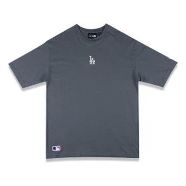 Imagem de CAMISETA NEW ERA REGULAR LOS ANGELES DODGERS MLB CINZA-Masculino