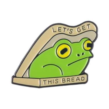 Imagem de Broches De Metal Redondos Personalizados Com Citações Engraçadas E Diá