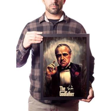 Imagem de Quadro The Godfather O Poderoso Chefão Arte Poster Moldurado - Fanarte