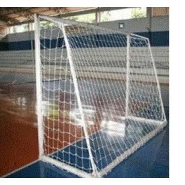 Imagem de Rede de Futsal para trave de salão Fio 2 mm nylon - Impacto Esports