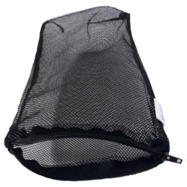 Imagem de Bolsa Para Mídias Filtrantes Preta 12x17 Com Ziper - skrw