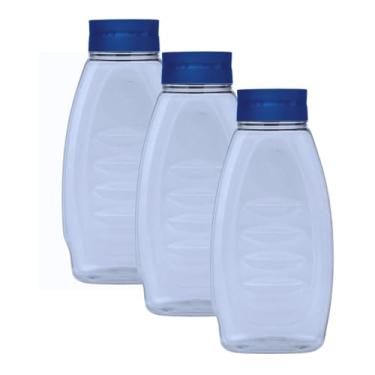 Imagem de Kit Garrafa Geladeira Tampa Higiênica Automatica Com Efeito Cascata 1,5 Litro Jarra De Suco Cores (3, Fumê)