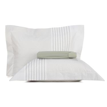 Imagem de Jogo Cama Simples 3pc Algodão Lux 200F - Gallant - Casal