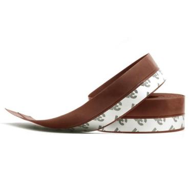 Imagem de Weather Stripping TAROSE 10m Adesivo de silicone marrom 25mm