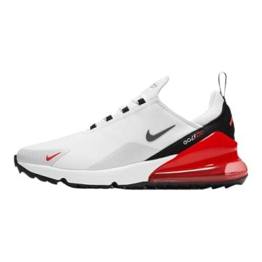 Imagem de Nike Tênis masculino Air Max 270 Golf, Branco/cinza claro/cinza neutro/preto, 42