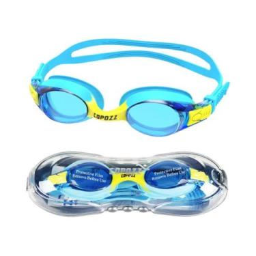 Imagem de Óculos De Natação À Prova d'Água Para Crianças Com Lentes Coloridas E 