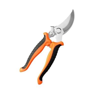 Imagem de Tesoura De Jardinagem Com Cabo Ergonômico, Lâminas Afiadas, Tesoura De