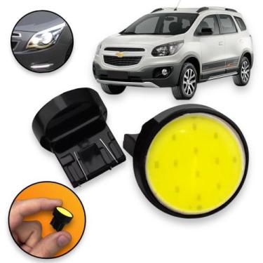 Imagem de Par Lâmpadas Led Lanterna / Farolete Pingão T20 Para Spin - BR18