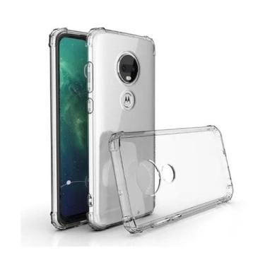 Imagem de Capinha  Antichoque Transparente Moto G7 Plus XT1965-2 - HRebos