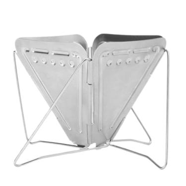 Imagem de Gotejador de café, escorredor de café dobrável de aço inoxidável 304, despeje sobre café, portátil para escritório, casa, viagem, piquenique, acampamento