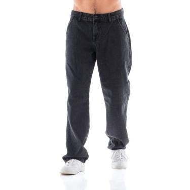 Imagem de Calça Jeans Masculina Arauto Reta Black - ARAUTO JEANS, Preto, 38