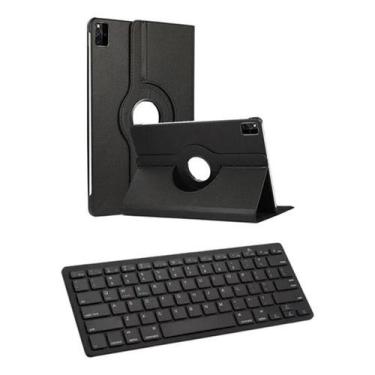 Imagem de Capa Case Com Teclado Bluetooth Para Tablet Redmi Pad 10.6 P - BDNET