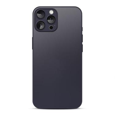 Imagem de Capinha Compativel com iPhone 15 Pro Max Verso Vidro Fosco Bordas de Silicone Luxuosa Premium Com Proteção de Camera