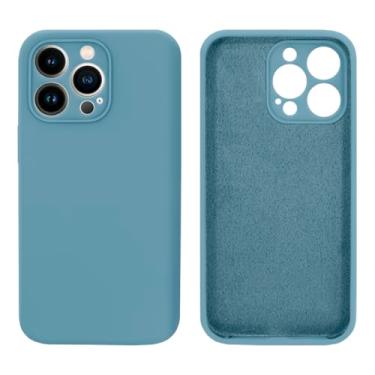 Imagem de Capinha Compativel com iPhone 14 Pro Max Com Proteção de Câmera em Silicone com Interior Aveludado