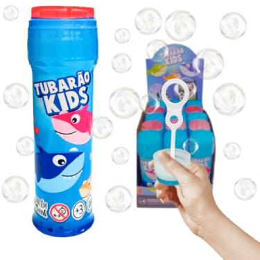 Imagem de kit 15 Bolha Sabão Bolinha shark Festa Lembrancinha aniversário Infantil