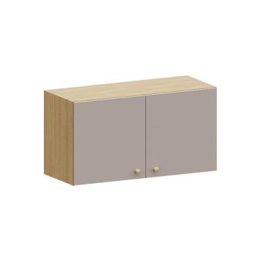 Imagem de Armário Aéreo Geladeira 80cm 2 Pts Elegance Luciane Móveis