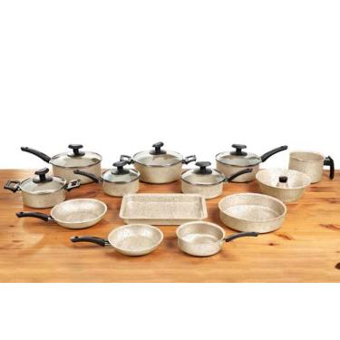 Imagem de Conjunto Panelas 13 Peças Teflon Antiaderente - Imperial