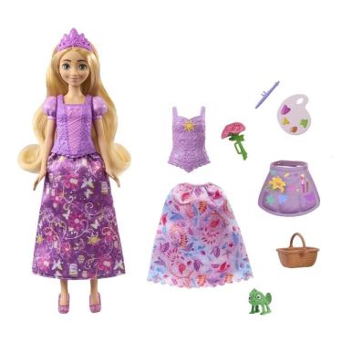 Imagem de Boneca Disney Princesas Vestido Extra Rapunzel Jbg09