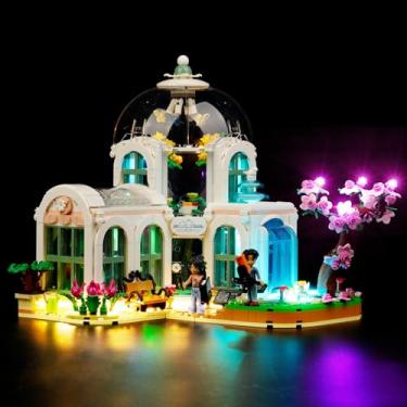 Imagem de Rorliny Kit de luz LED para Lego Friends Botanical Garden 41757, compatível com Lego 41757 (apenas luzes, sem conjunto)