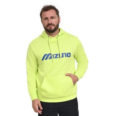 Imagem de Moletom Casual Masculino Mizuno Soft New, Verde, P