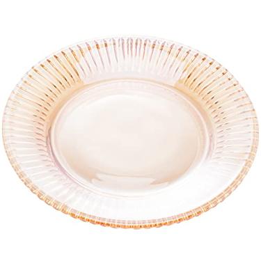 Imagem de PRATO DE SOBREMESA CRISTAL RENAISSANCE 19CM ÂMBAR