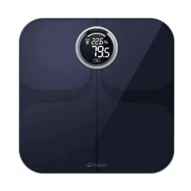 Imagem de Balança Digital De Banheiro Corporal Fitness 180 Kg Yunmai PREMIUM - Preta