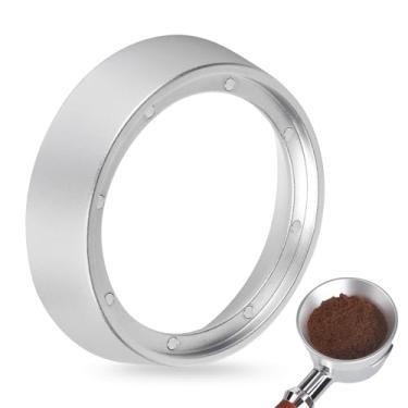 Imagem de Attsky Funil de filtro portátil de 54 mm com funil de dosagem de café expresso de alumínio leve e magnético