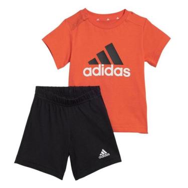 Imagem de Conjunto Adidas Camiseta + Short Big Logo Infantil
