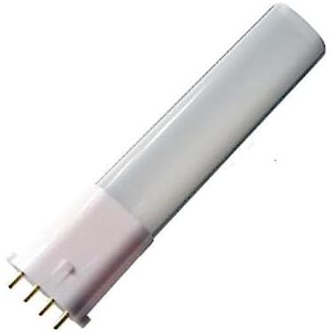 Imagem de Luzes de ampla tensão 10 unidades/lote LED 2G7 / 2GX7 Lâmpadas 4W 18-2835smd Ac85-265V Display de alto brilho> 80 lâmpadas domésticas, branco frio, 2G7 transparente