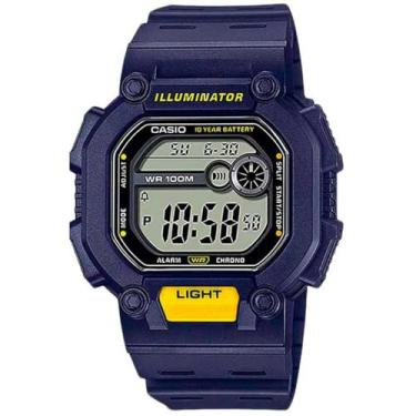 Imagem de Relogio Casio Masculino Standard Quadrado W-737h-2avdf