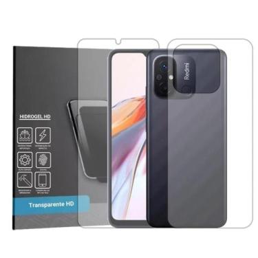 Imagem de Película Hidrogel HD Frente e Verso Para Xiaomi Redmi 12C - GR Global 