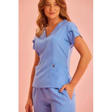 Imagem de Scrub Julia OXFORDINE/CITY STRETCH Pijama Cirúrgico Profissionais da S