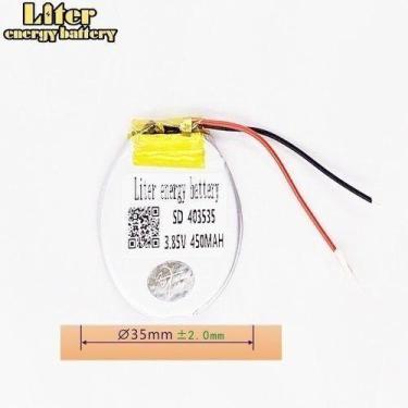 Imagem de Bateria Recarregável R40350 403535 3.85v/4.4v 1.67wh 450mah - bgb